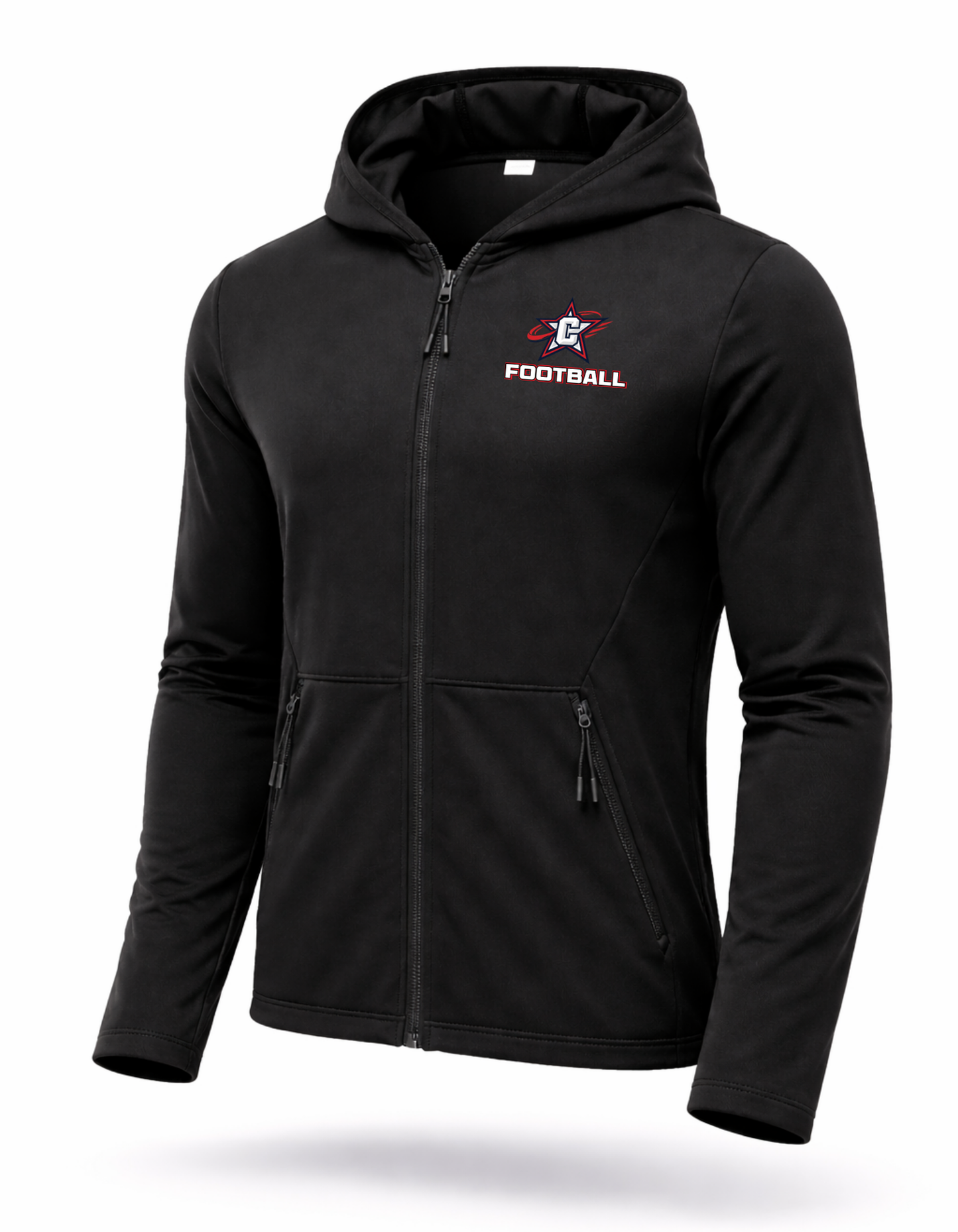 Stars Football Sport-Tek Sport-Wick Fleece Zip-Up Hoodie