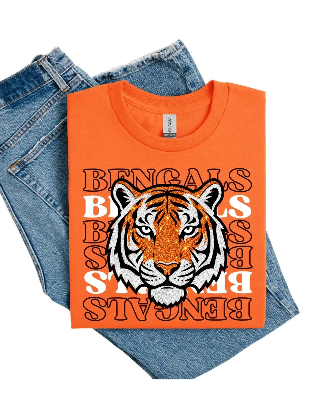 Bengals Custom Mascot Tee