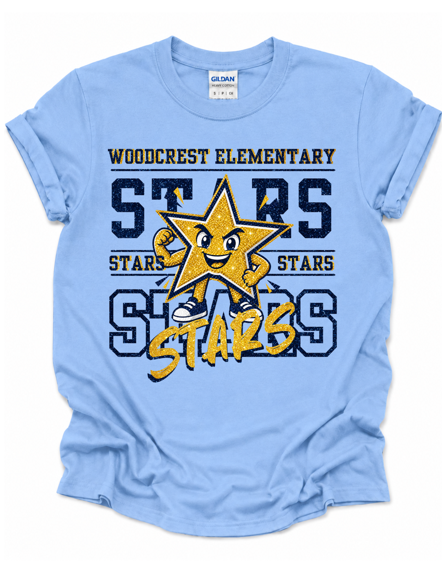 Woodcrest Elementary Stars Tee