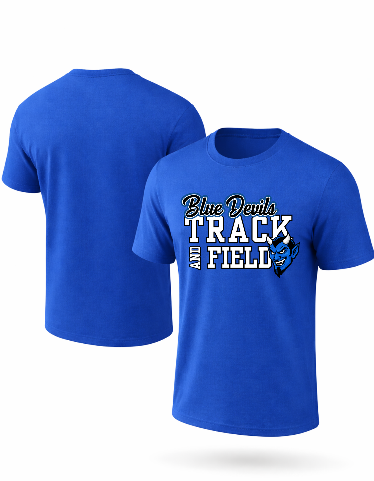NH Blue Devils Block Tee