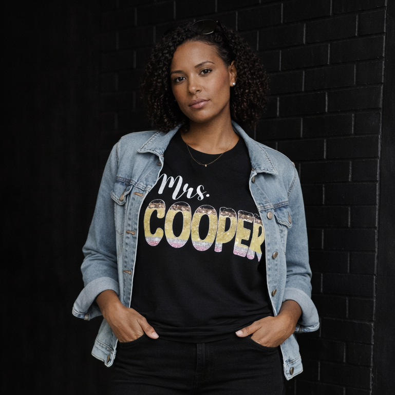 Custom Pencil Teacher Tee