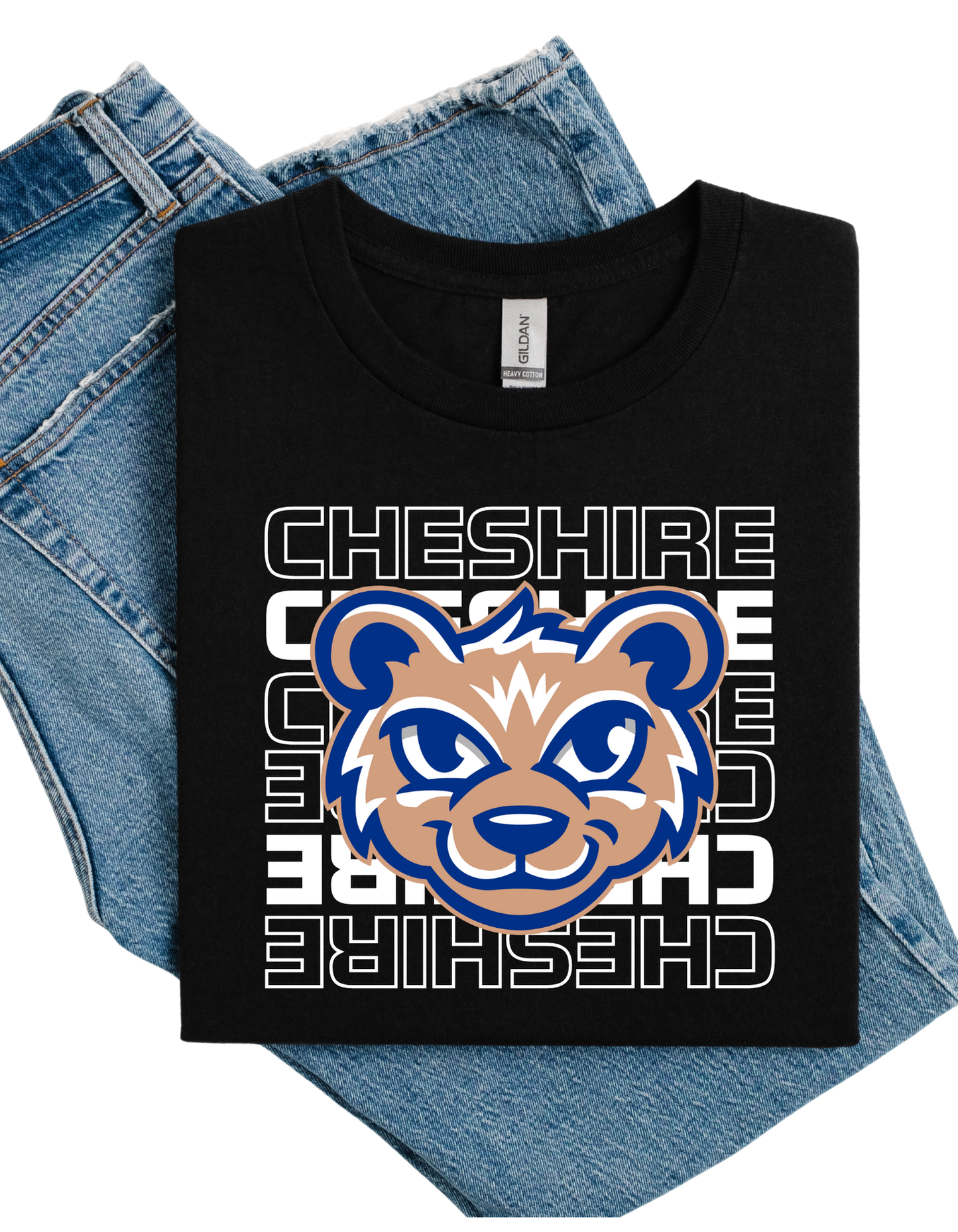 Cheshire Custom Mascot Tee