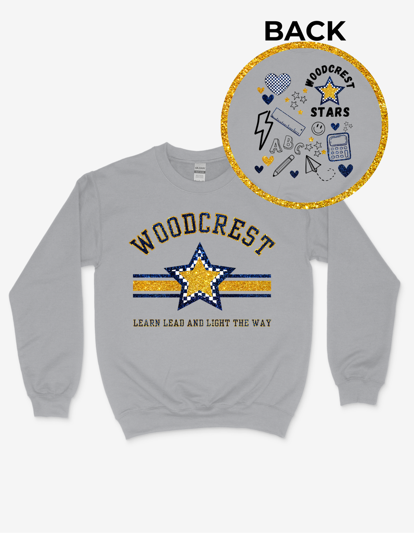 Woodcrest Elementary School Doodle Sweatshirt