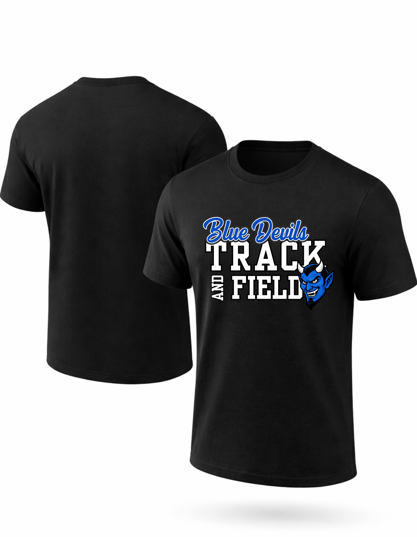 NH Blue Devils Block Tee