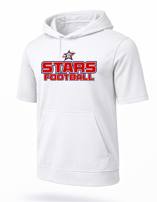 Stars Football Sport-Tek Sport-Wick Fleece Short Sleeve T-Shirt Hoodie