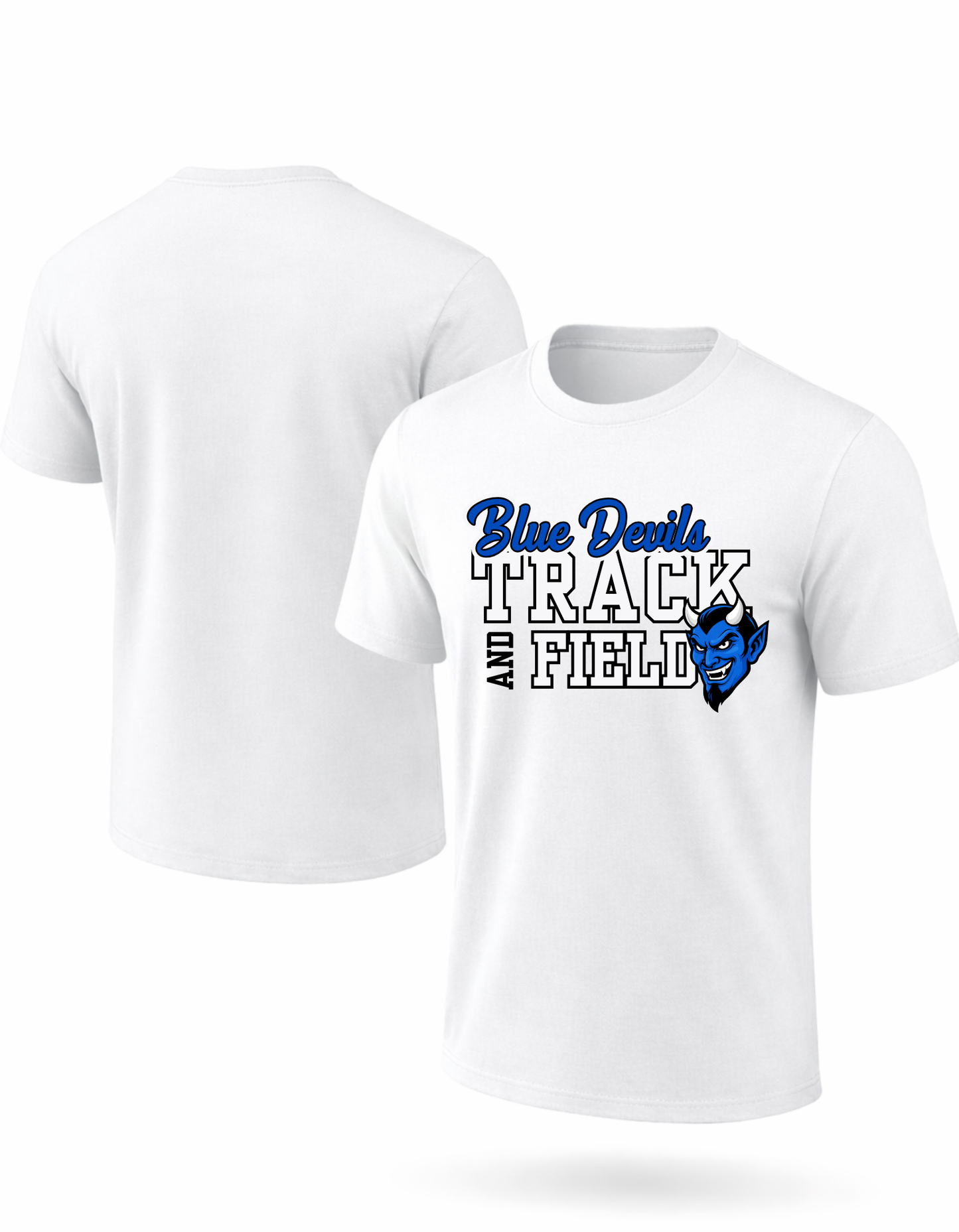 NH Blue Devils Block Tee