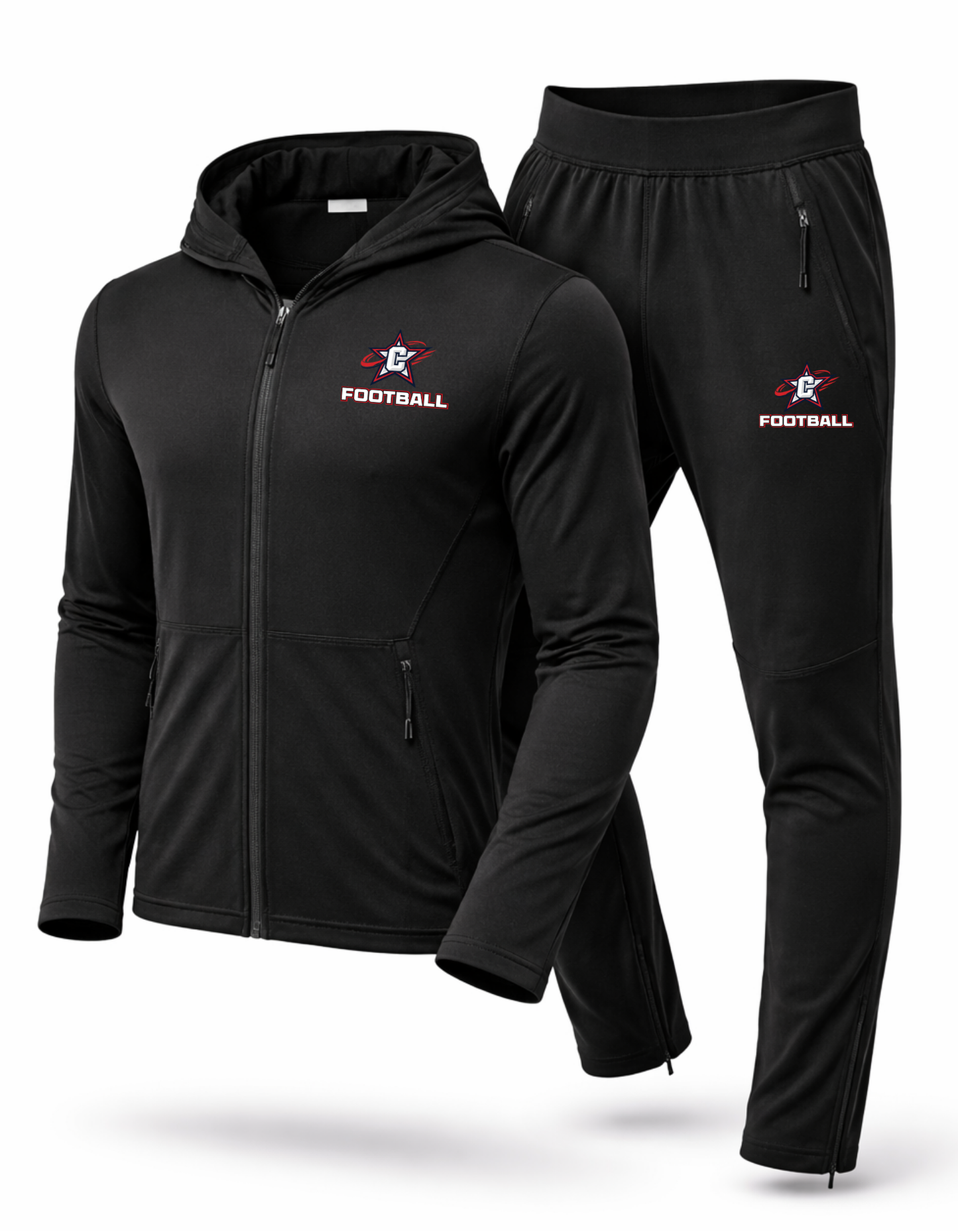 Stars Football Sport-Tek Sport-Wick Fleece Warm Up Set