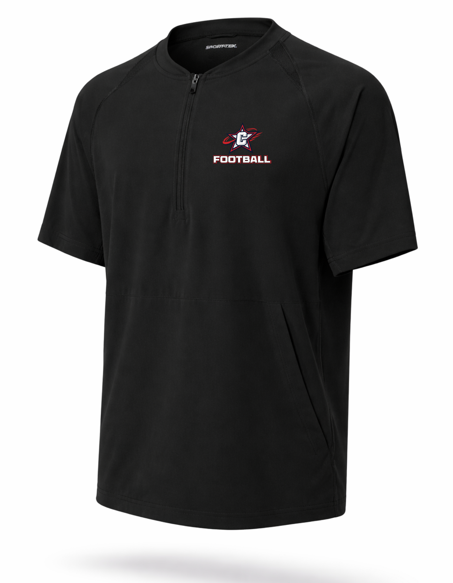 Stars Football Sport-Tek Repeat 1/2-Zip Short Sleeve Jacket