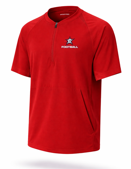 Stars Football Sport-Tek Repeat 1/2-Zip Short Sleeve Jacket