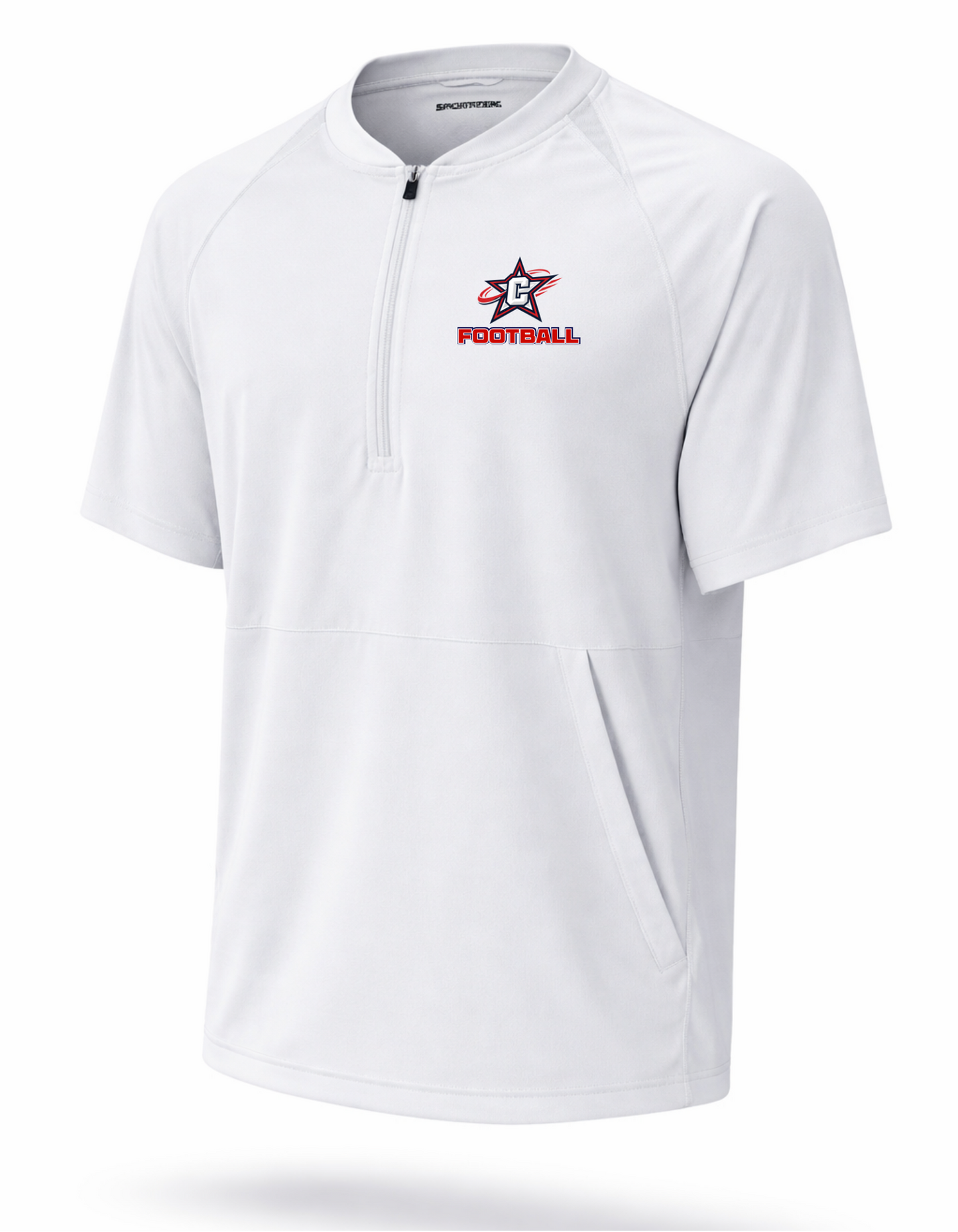 Stars Football Sport-Tek Repeat 1/2-Zip Short Sleeve Jacket