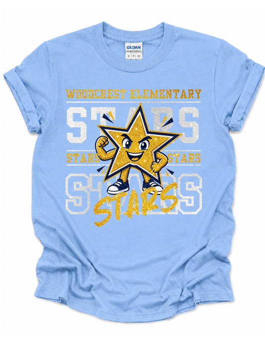 Woodcrest Elementary Stars Tee