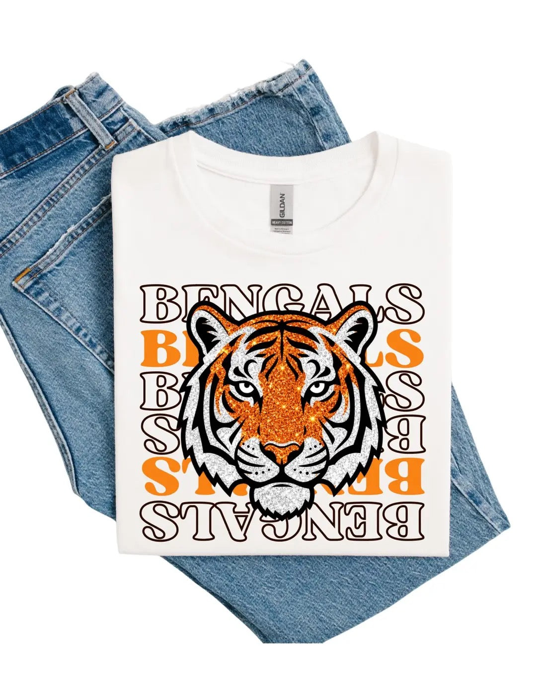 Bengals Custom Mascot Tee