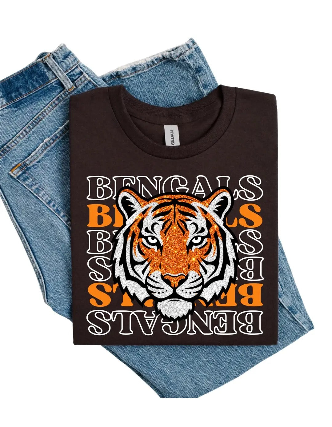 Bengals Custom Mascot Tee