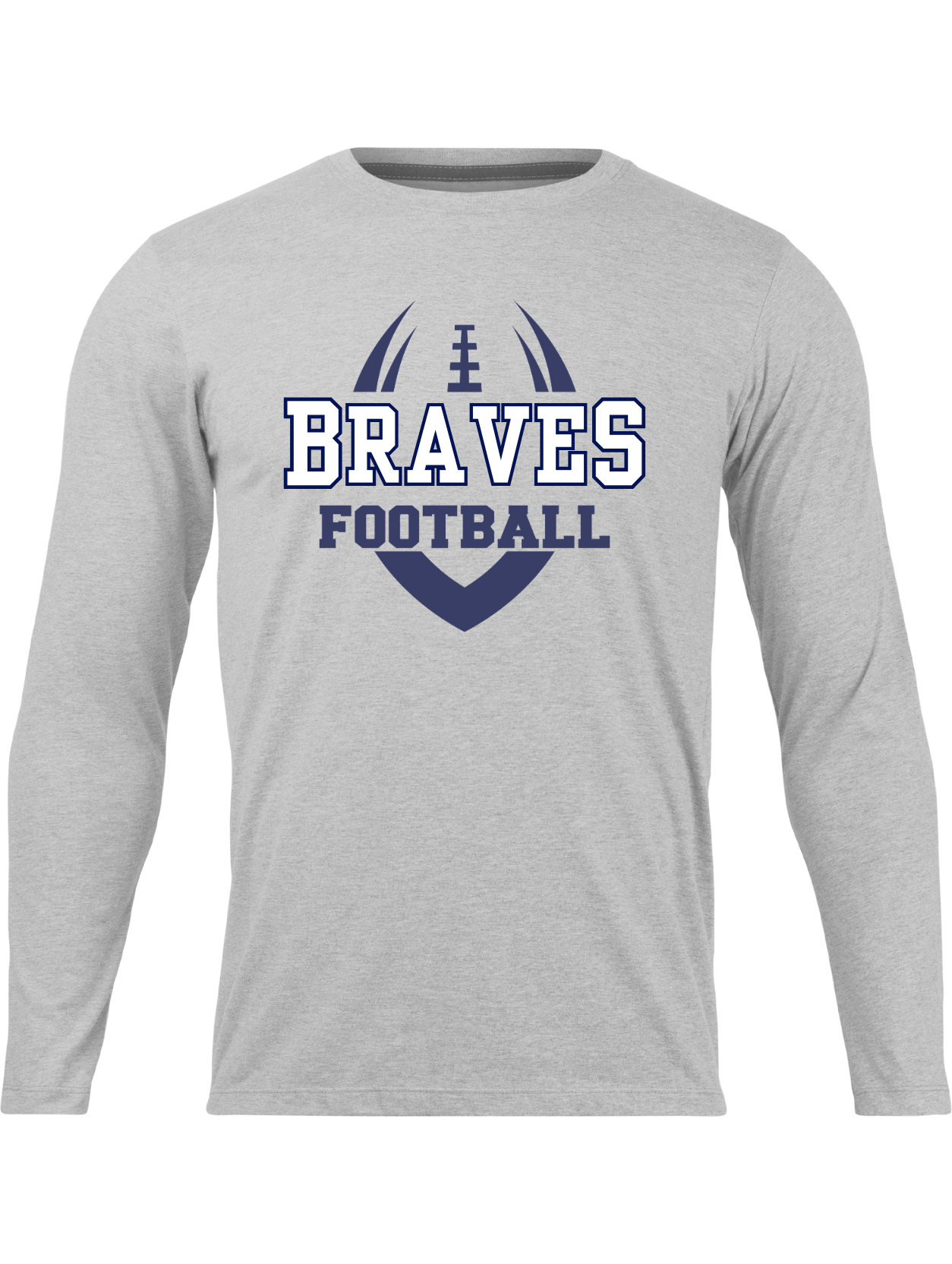 Braves Football Long Sleeve