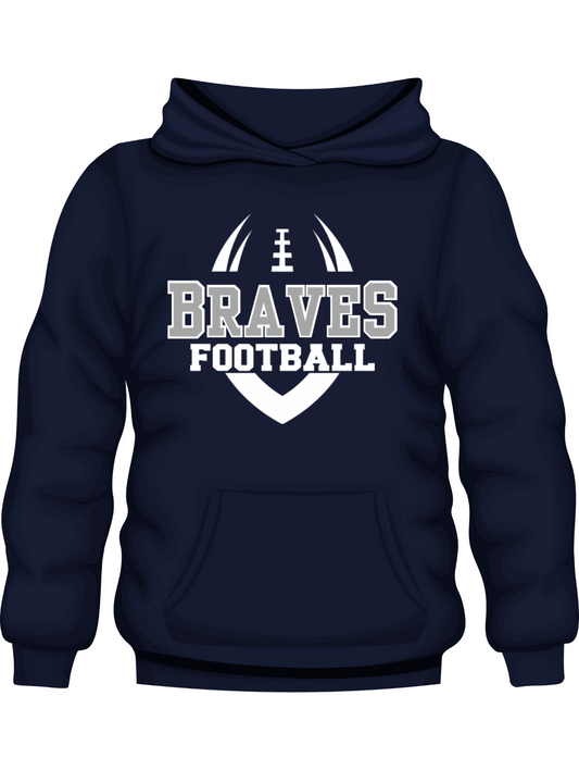 Braves Game Day Hoodie - Navy Edition