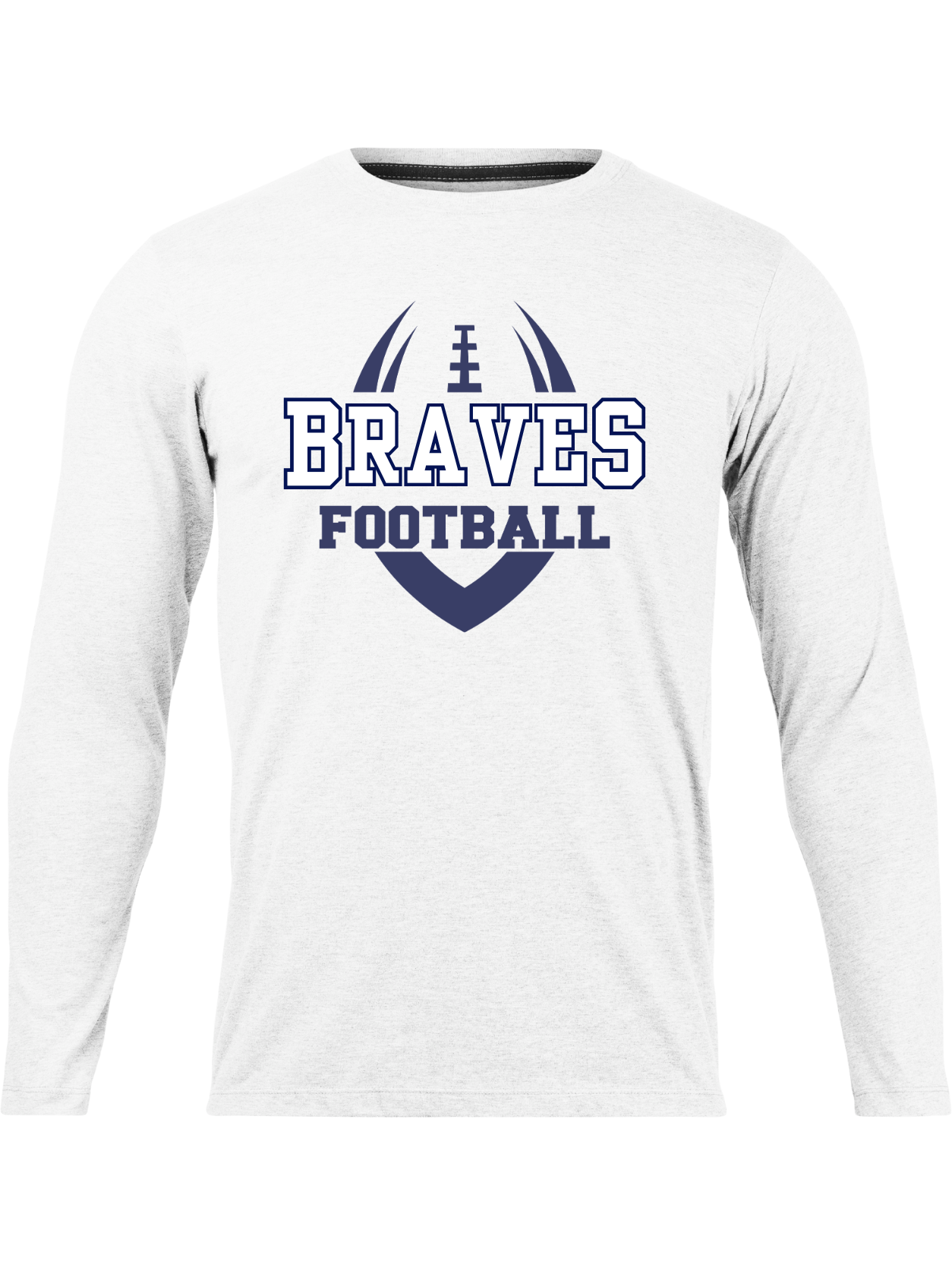 Braves Football Long Sleeve