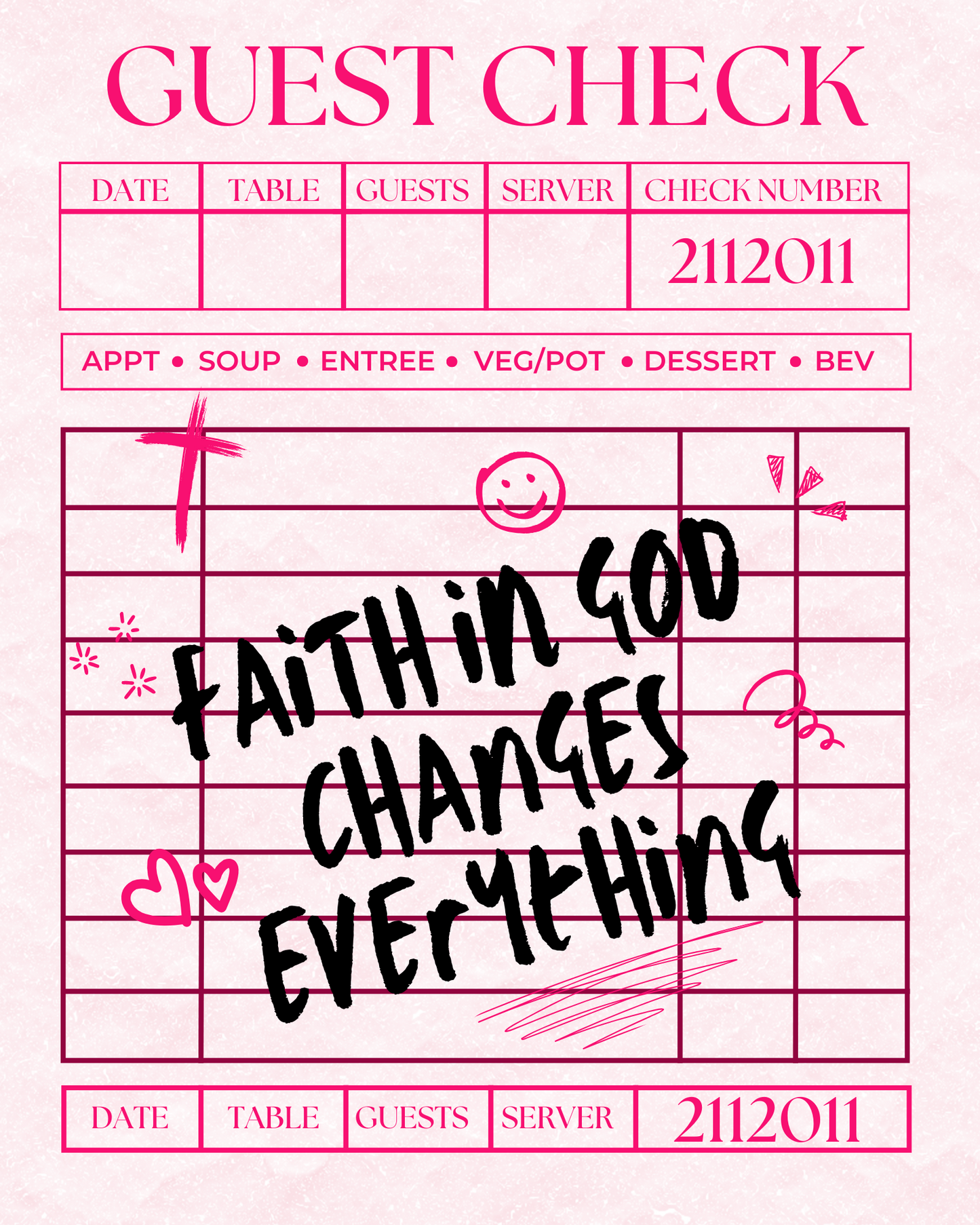 Faith & Sparkle – Pink Christian Wall Art