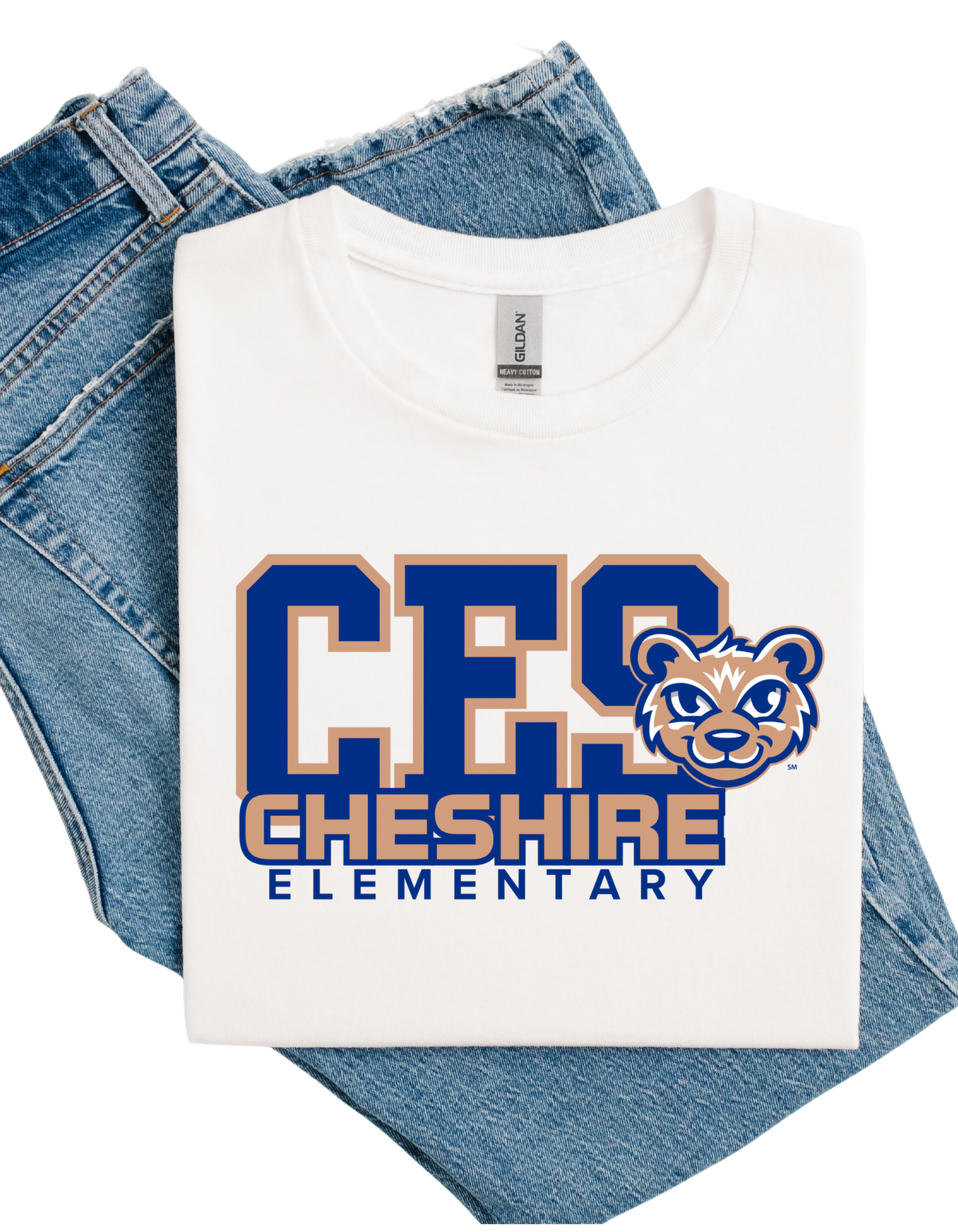 Cheshire Elementary School Tee