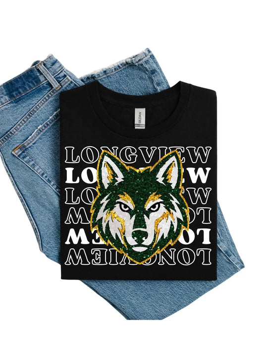 Longview Custom Mascot Tee